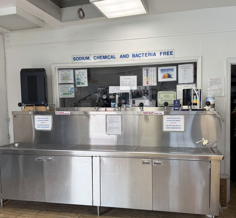 The refill counter at our North Fremont store